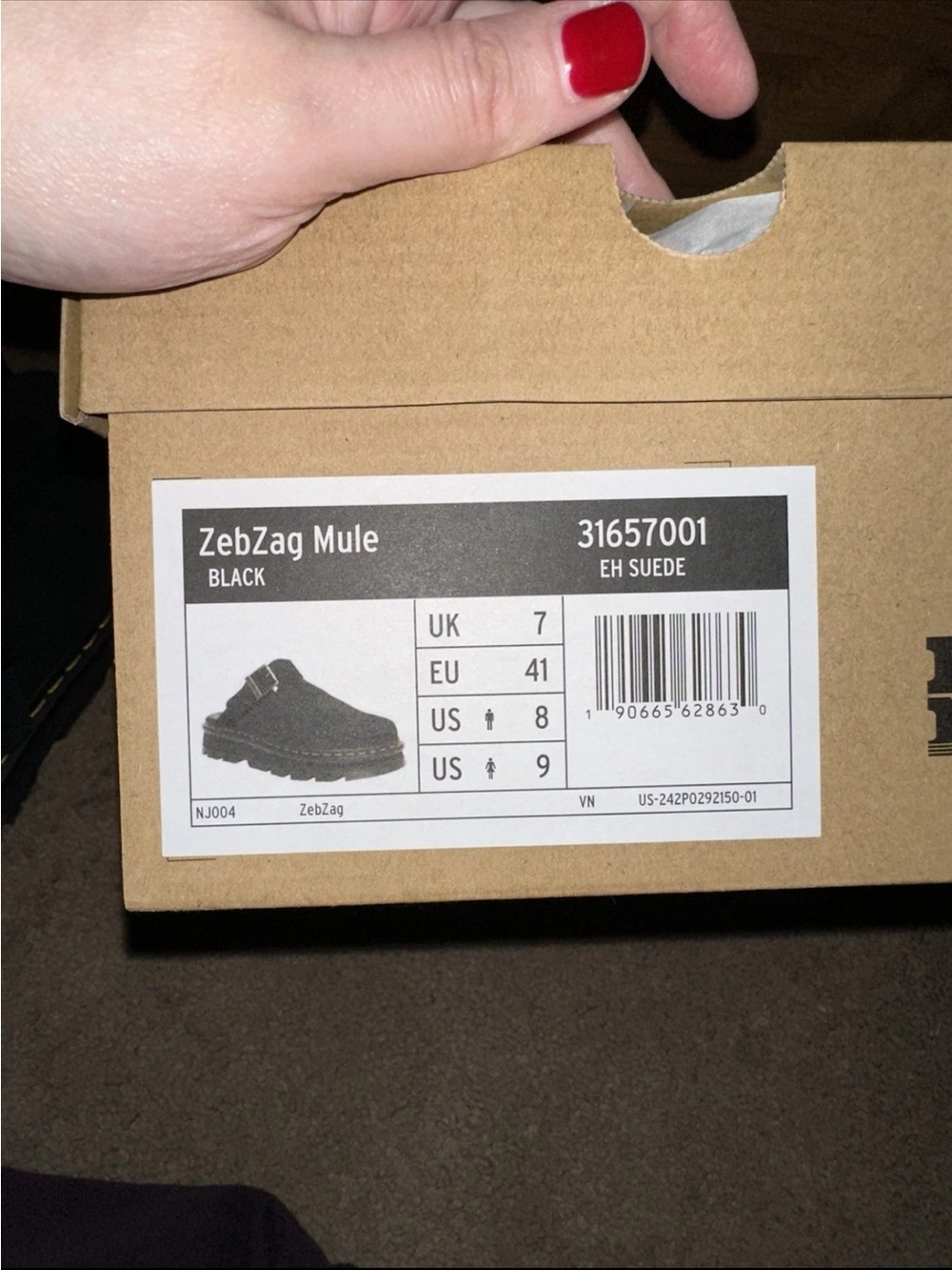 Dr Martens ZebZag Mule - Picture 8 of 9